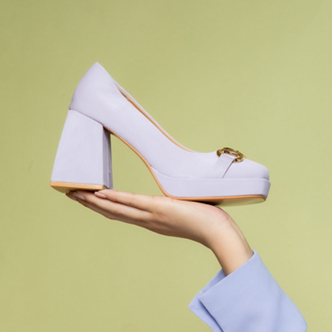 MICHAEL Michael Kors PARKER - Classic heels - white - Zalando.co.uk